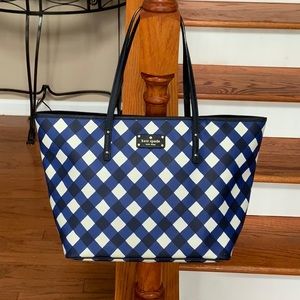 ♠️Kate Spade Gingham tote ♠️